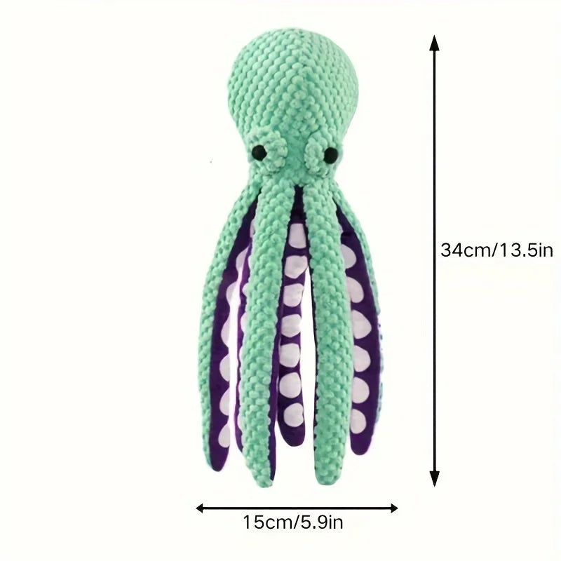 Interactive Octopus Chew Toy — Cats & Dogs