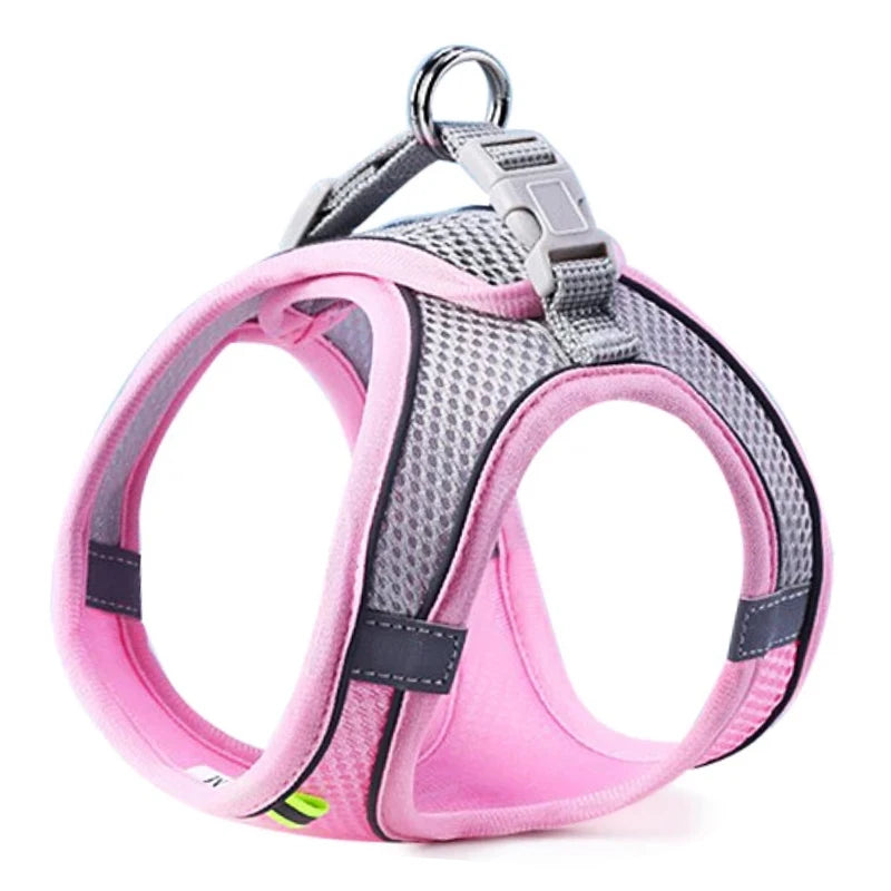 Reflective Adjustable Pet Harness — Cats & Small/Medium Dogs