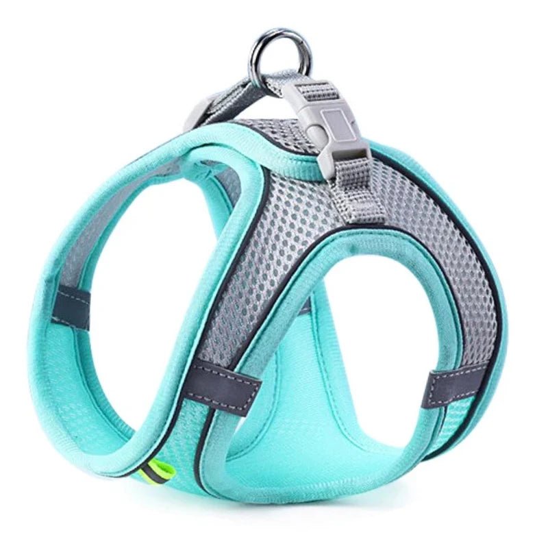 Reflective Adjustable Pet Harness — Cats & Small/Medium Dogs