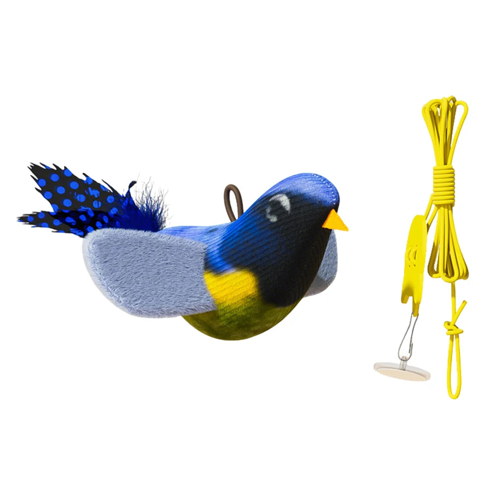 Dog Cat Interactive Ball Toy Automatic Rolling Ball Faux Tail Rechargeable Smart Pet Electric Toy Dog Cat Training Imitate Mouse